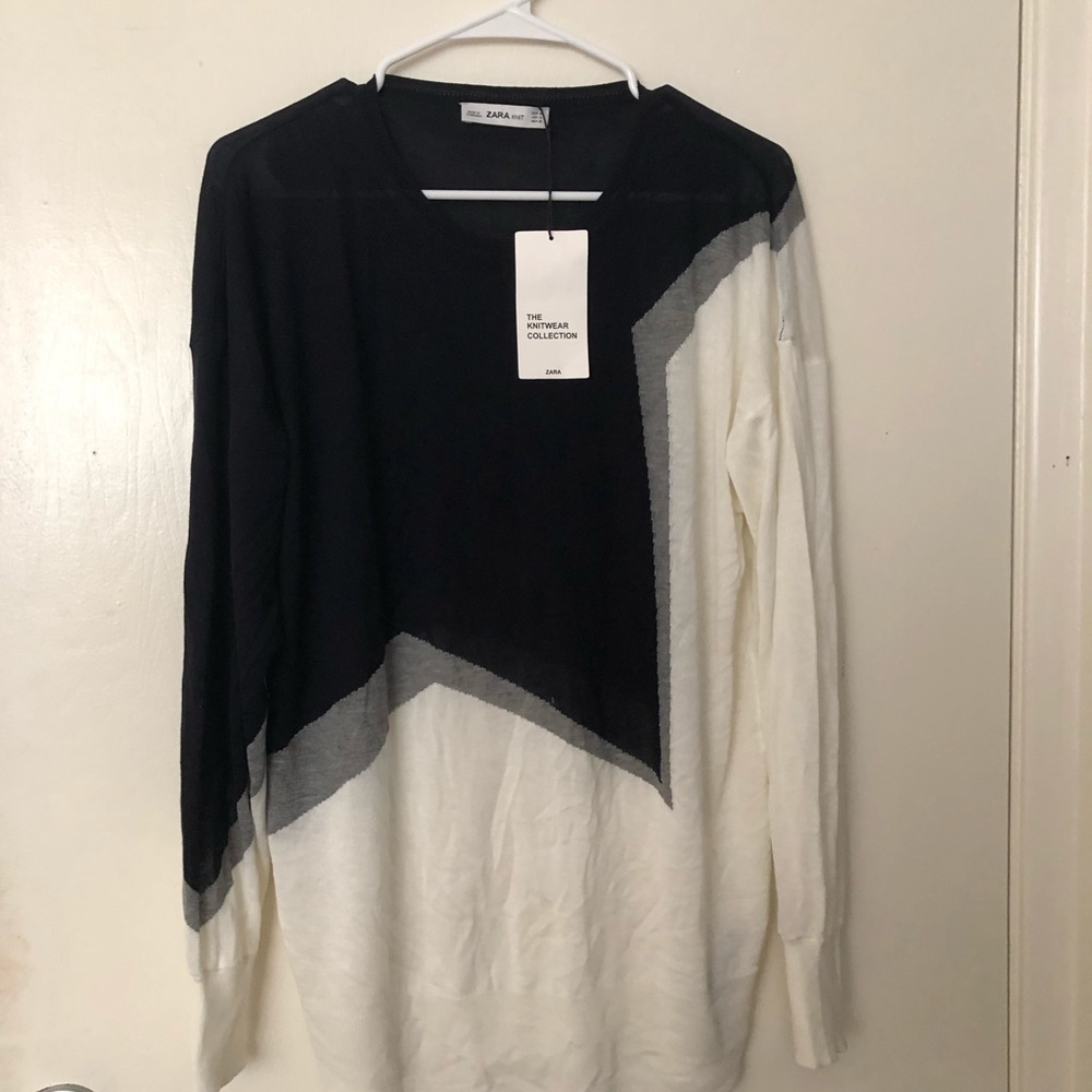 Colorblock sweater